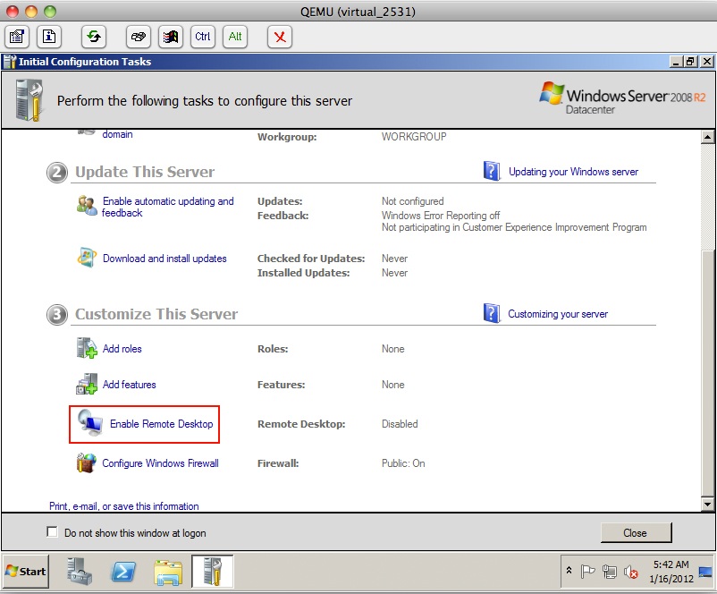 VPS Windows, RDP 1 VPS Windows, RDP 1