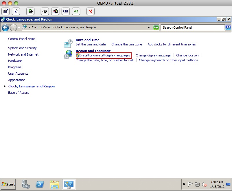 VPS Windows, Jazykový balíček 2 VPS Windows, Jazykový balíček 2