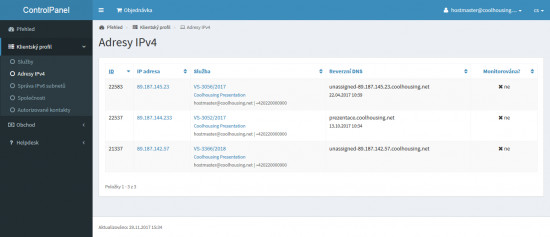 Detail IPv4 adresy