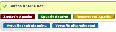 Apache settings