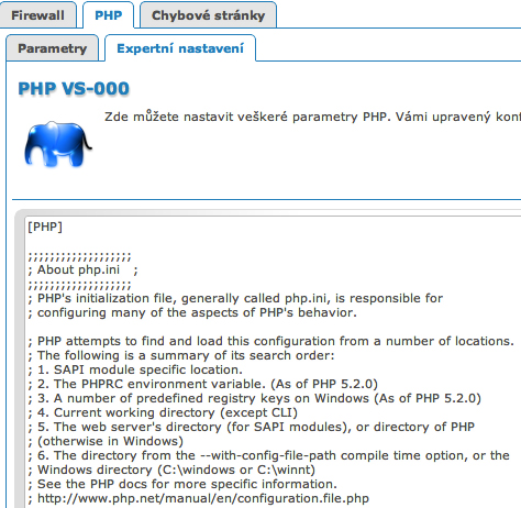 PHP.ini expert