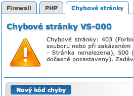 Chybové stránky