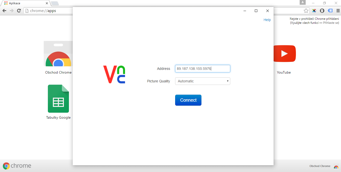 VNC Viewer VNC Viewer