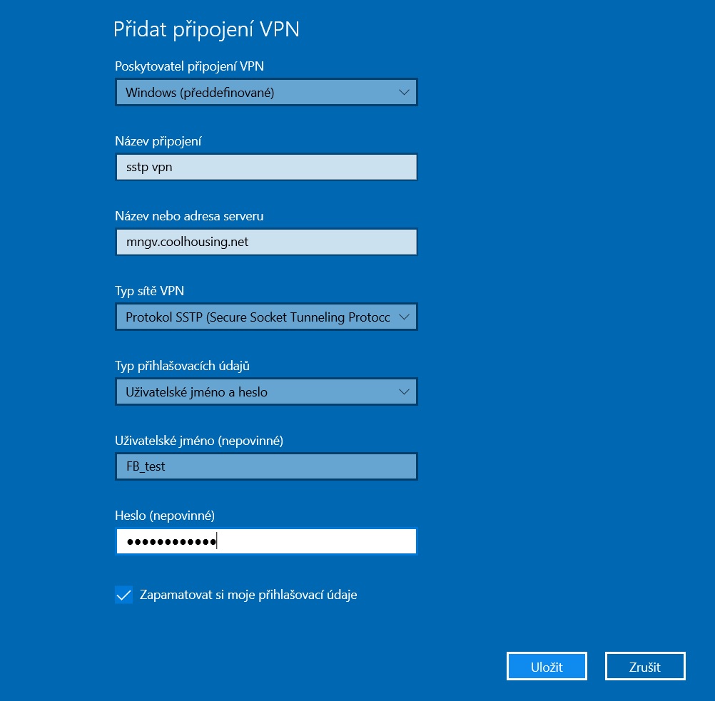 Vše vyplňte v modrém okně Vše vyplňte v modrém okně