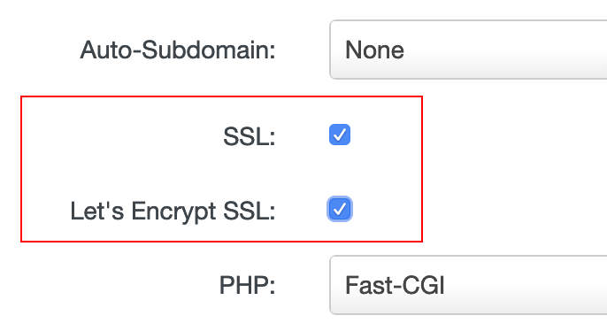 Jak povolit SSL certifikát