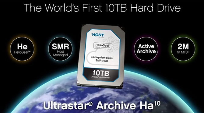HGST - 10 TB disk HGST - 10 TB disk