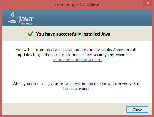 Click on the Option to grant an exception Click on the Option to grant an exception