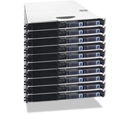 Rack space, 10U rack