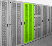 42U lockable rack