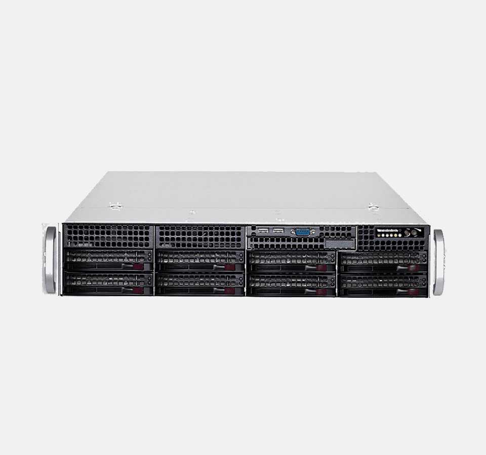 Colocation and serverhousing with rack