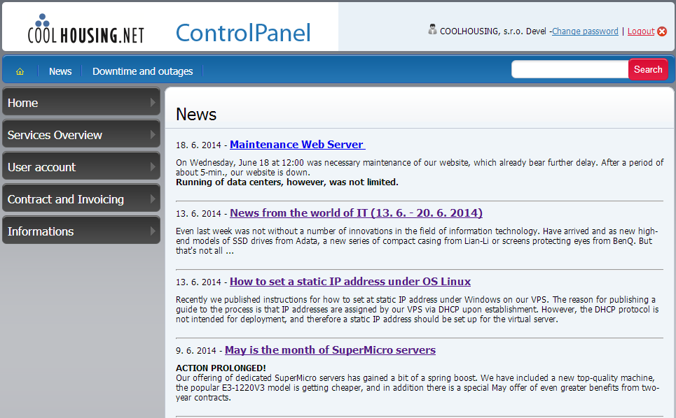 Blog news Blog news