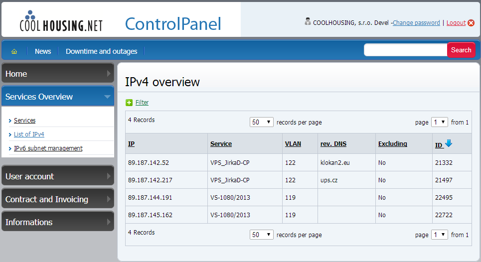 IPv4 overview IPv4 overview