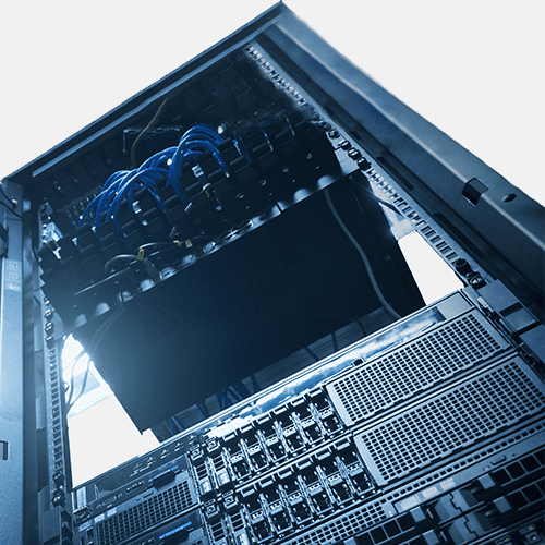 Colocation and serverhousing with rack