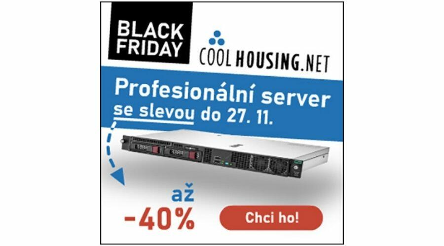 Black Friday - velké slevy na dedikované servery