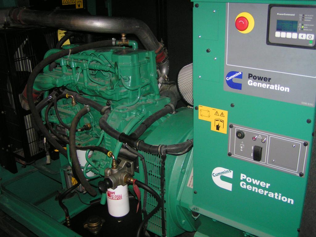 Green diesel for non-IT part of datacenter