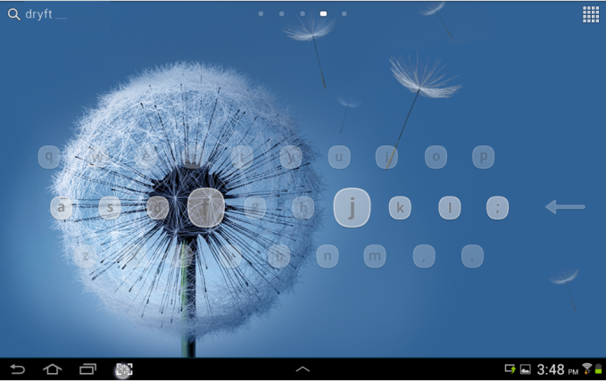 Dryft keyboard