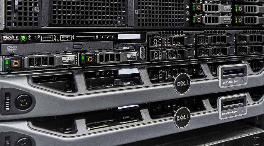 Dell server Poweredge v našem datovém centru