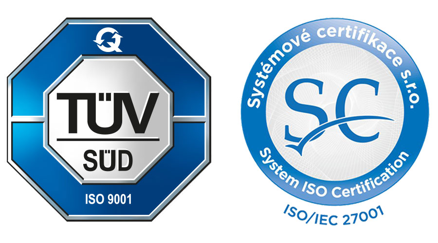 ISO certifikace v našem datovém centru